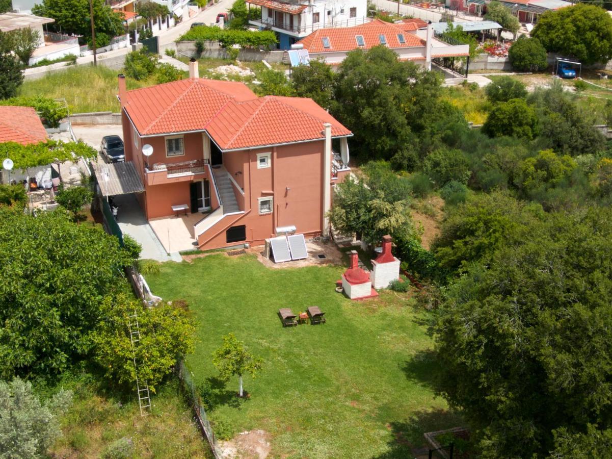 Ferienwohnung Ntina'S House Karavomylos Exterior foto